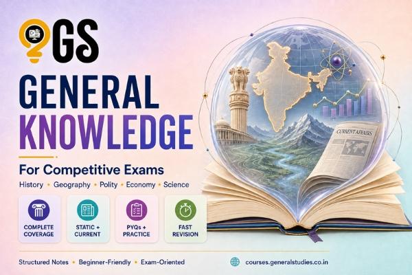 General Knowledge Study General Knowledge: A Comprehensive Guide for Competitive Exams